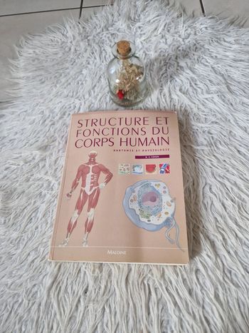 Livre Structure et fonctions du corps humain