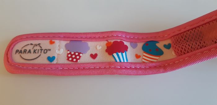 Lot 2  bracelets anti-moustiques Parakito princesse et cupcake - photo numéro 4