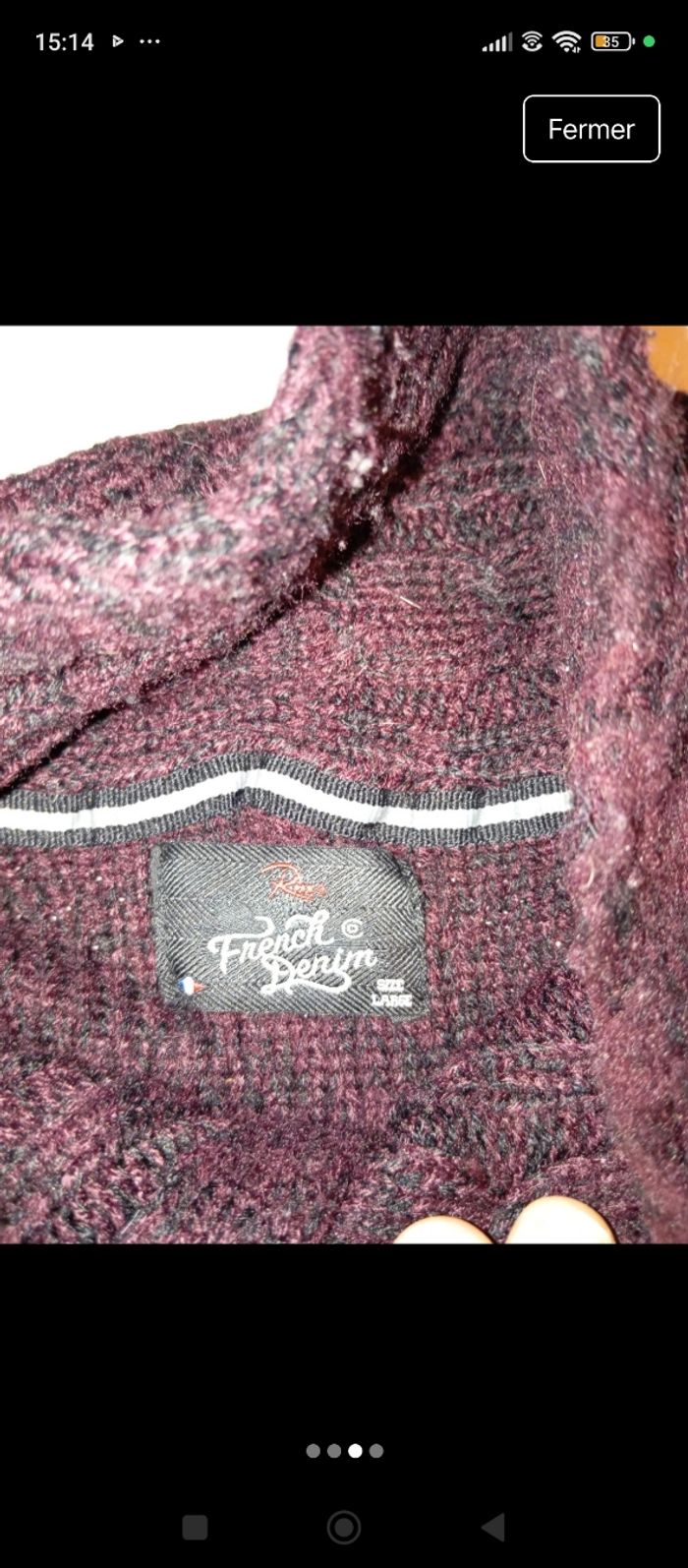 Pull Taille L Marque RNS 26 - photo numéro 3