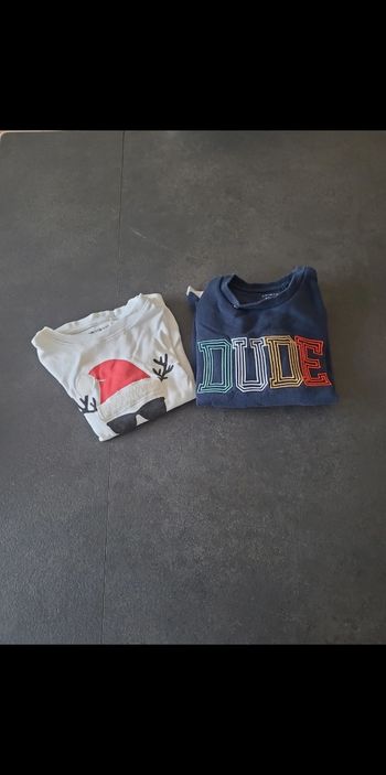 Lot de 2 sweat 6 ans