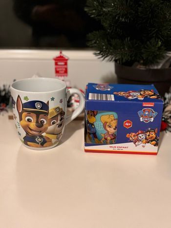 Lot de 2 tasses céramique pat patrouille enfant