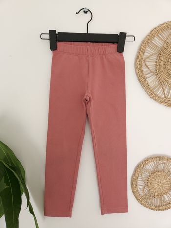 Legging vieux rose effet polaire Orchestra 4 Ans