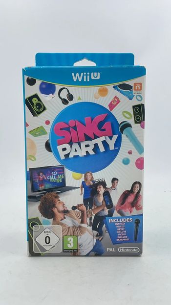 Coffret jeu vidéo Sing Party jeu + Micro sur console Nintendo Wii U