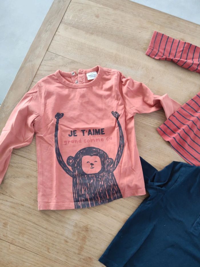 Lot tee-shirt manche longue - photo numéro 2