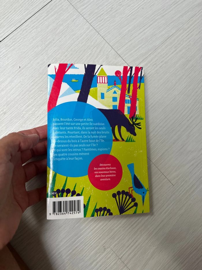 Livre les cousins Carlson, espion et fantômes - photo numéro 2