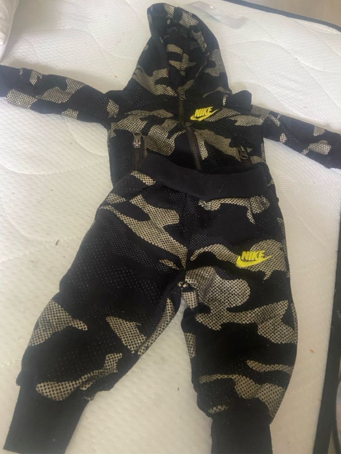 Survêtement, Nike, noir et gris