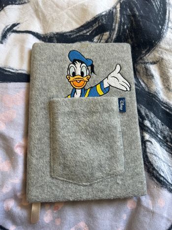 Carnet velour Donald Duck