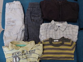 Lot vetement 1 mois hivers