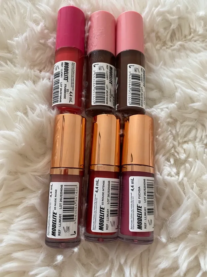 Lot de 6 produits pour les lèvres Modelite - photo numéro 2