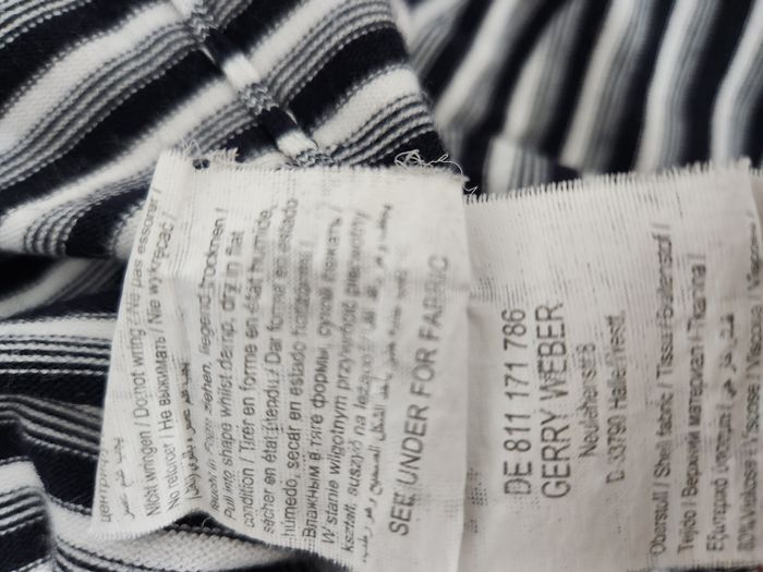 Pull Gerry Weber Marinière - Taille 40 - photo numéro 6