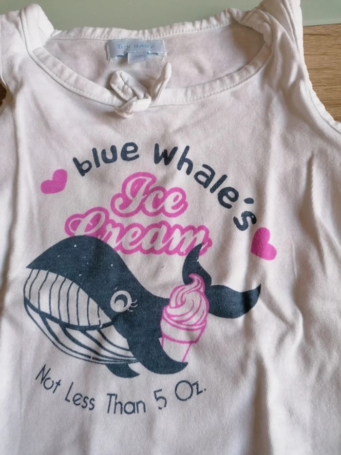T-shirts sans manche 9mois - photo numéro 2