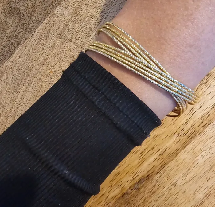 Bracelet jonc ajustable - photo numéro 3