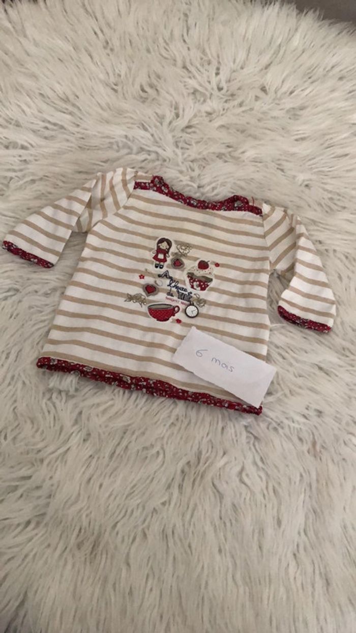 T shirt sergent major 6 mois