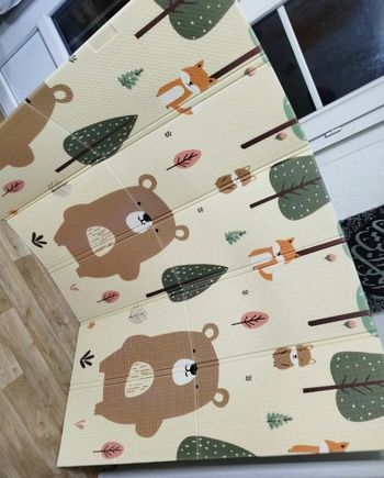 tapis d'éveil sweetyfox réversible