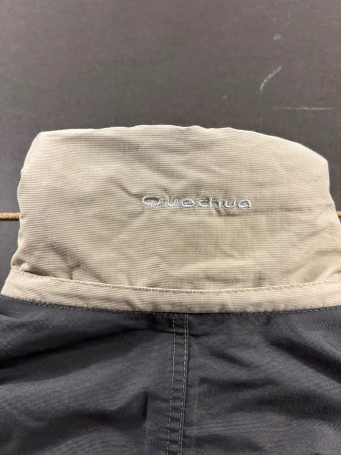 Manteau Quechua Gris/Beige Taille L - photo numéro 7
