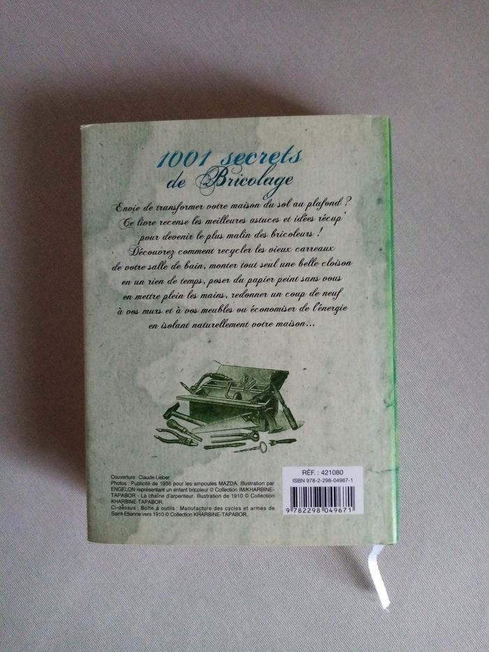Livre : Secrets de Bricolage - photo numéro 3