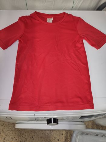 T-shirt anti UV 6 ans rouge 