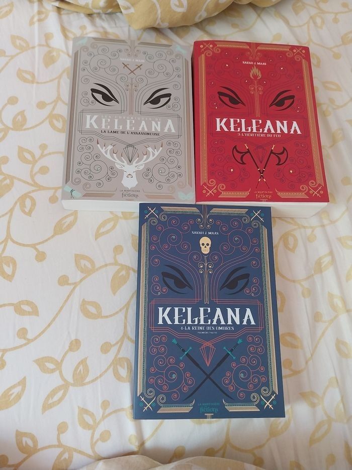 Romans Keleana tomes 1 + 3 + 4 Partie 1 La Reine des Ombres + Préquel 0.5- Sarah J. Maas La Martinière - photo numéro 7