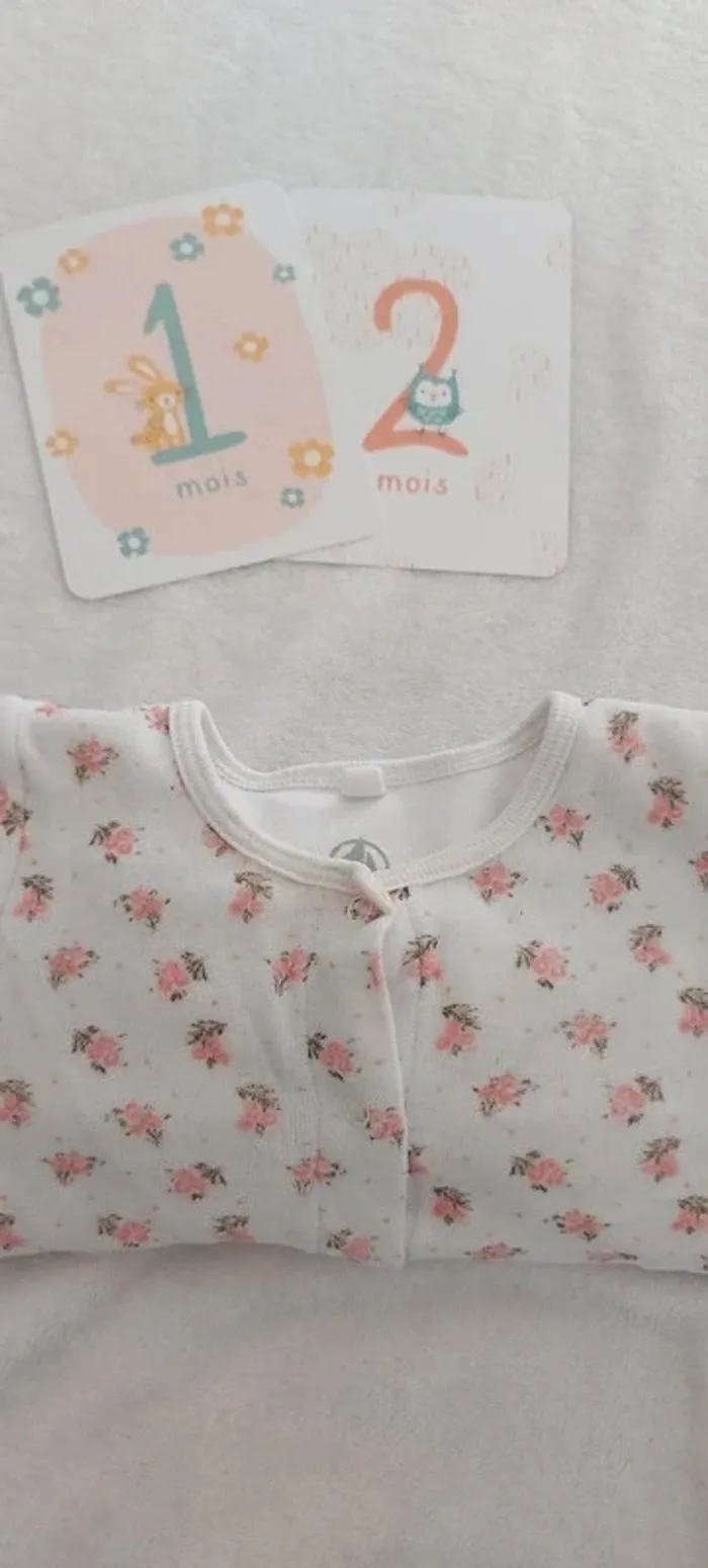 Body pyjamas bébé fille 12 mois