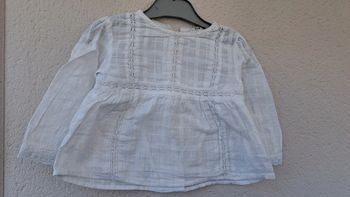 Blouse chemise blanche