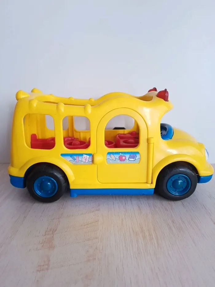 Bus scolaire musical jaune Little people de Fisher Price - photo numéro 20