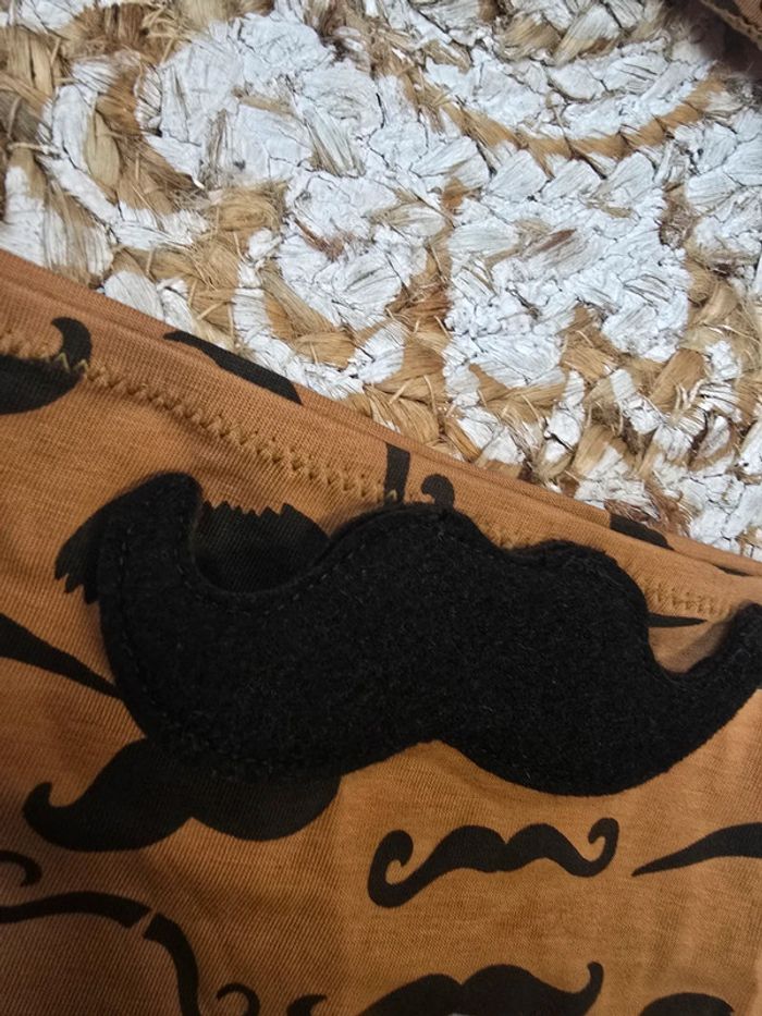 Ensemble sous-vêtements moustache taille L - photo numéro 4