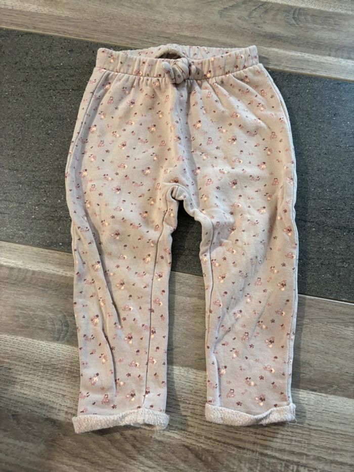 Ensemble jogging à fleurs Kiabi 36 mois - photo numéro 4