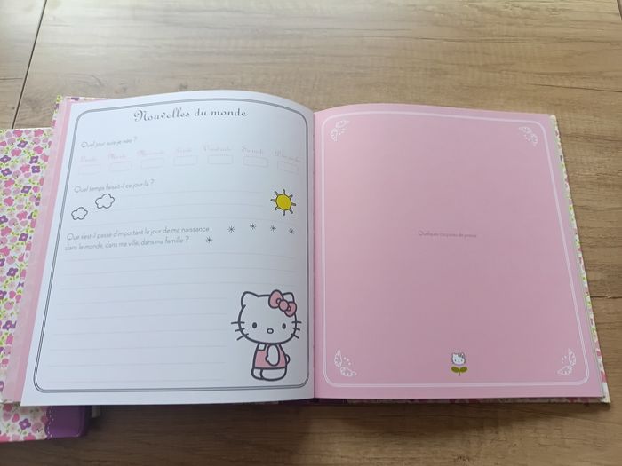 Mon livre de naissance Hello Kitty - photo numéro 2