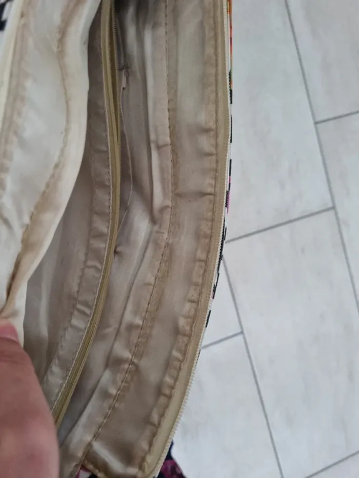 Sac cartable bandoulière vintage - photo numéro 10