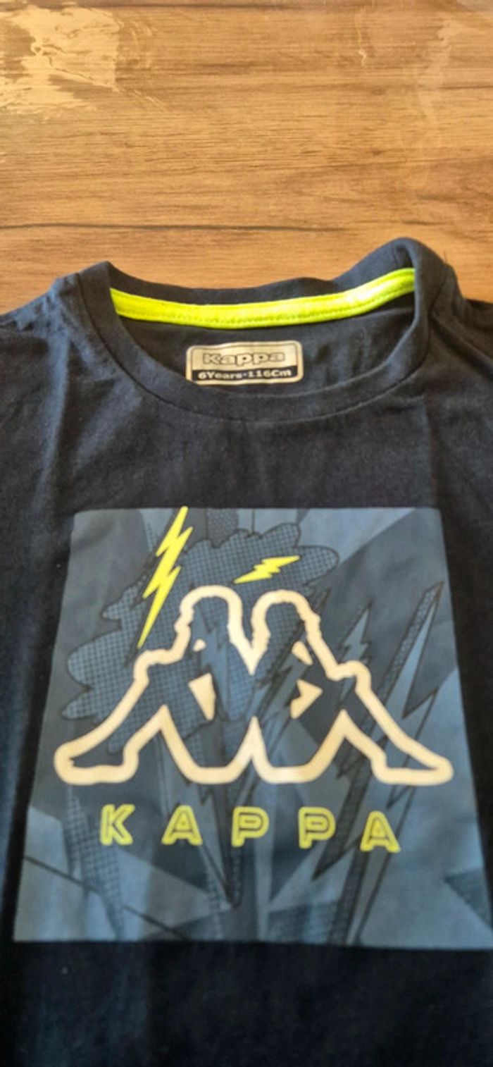 Tee-shirt kappa 6 ans - photo numéro 2
