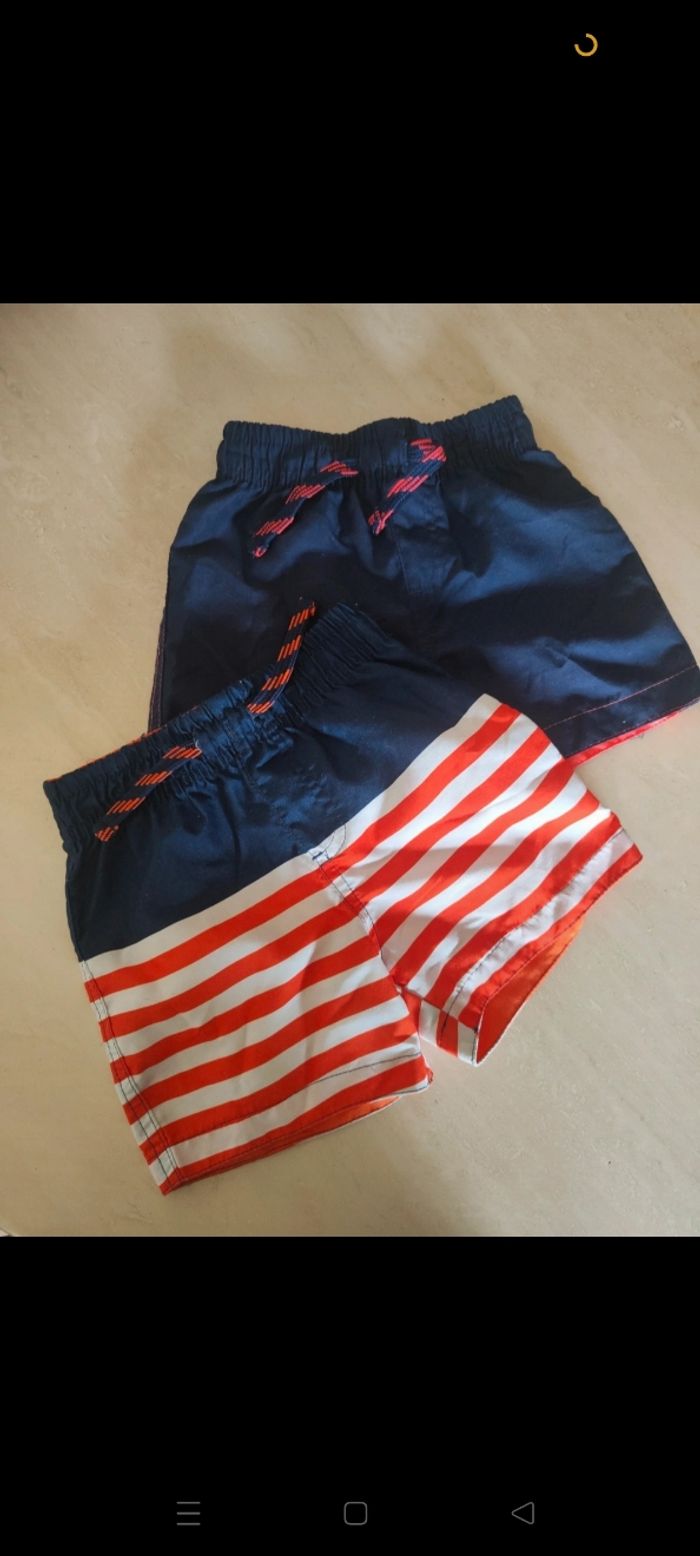 Lot de vêtements garçon 18 mois mi saison et short - photo numéro 7