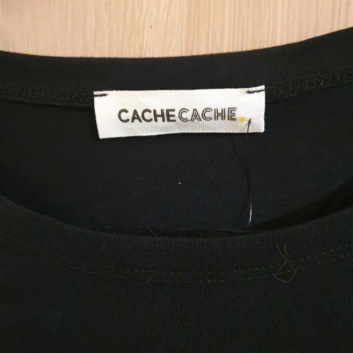 Joli haut noir sans manche taille XL Cache-cache - photo numéro 3