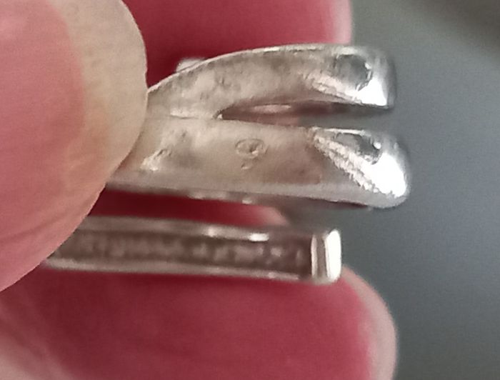 Bague argent zirco - photo numéro 5