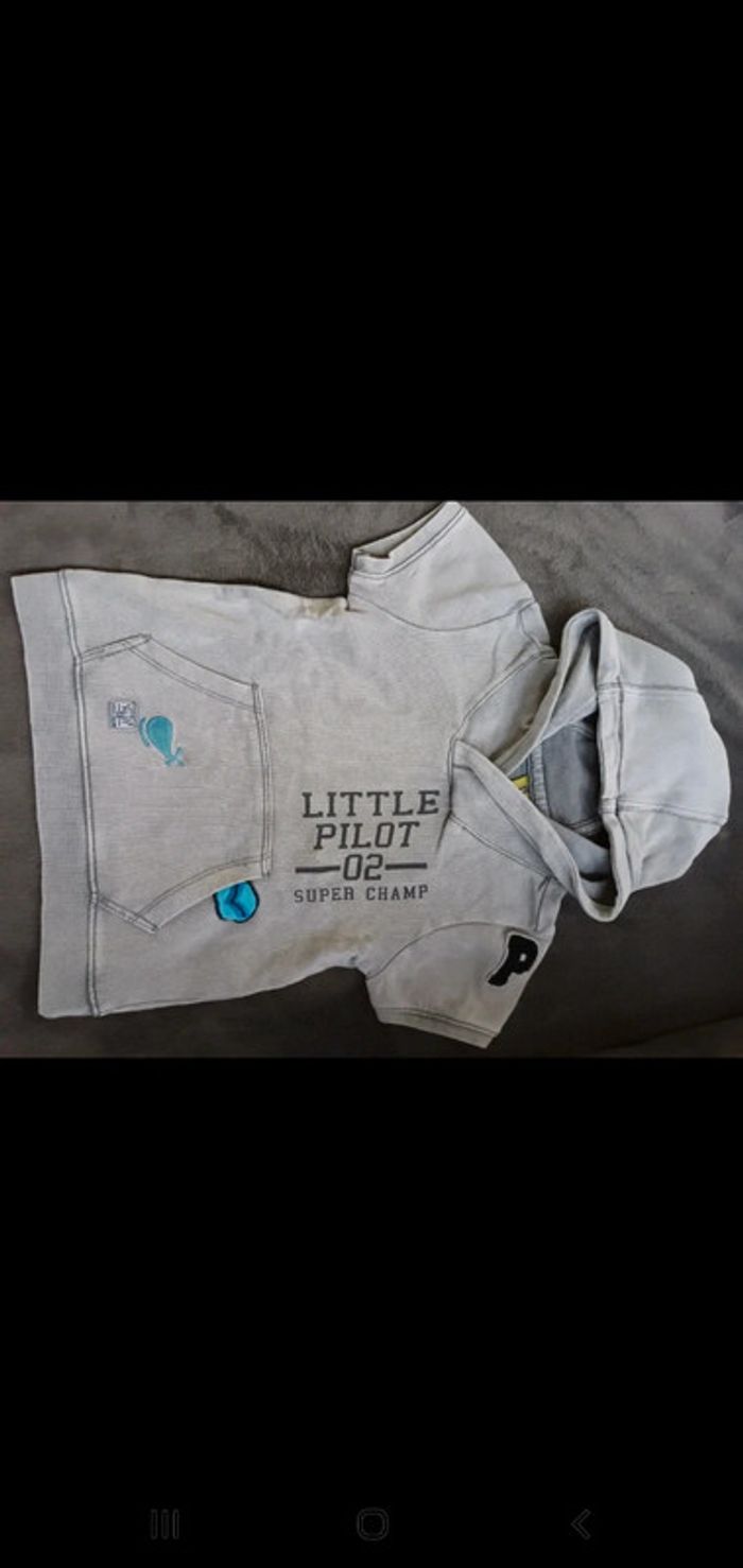 Pull manche court 86cm