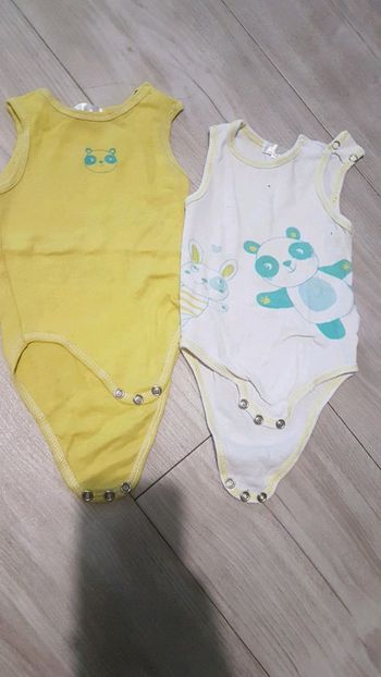 Lot de 2 Bodie sans manche