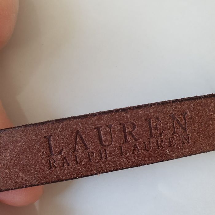 Ceinture en cuir femme Ralph Lauren XL - photo numéro 8