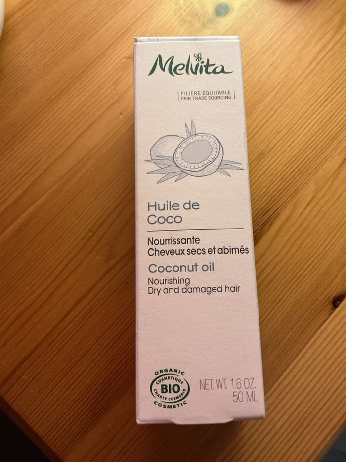 Huile de coco MELVITA