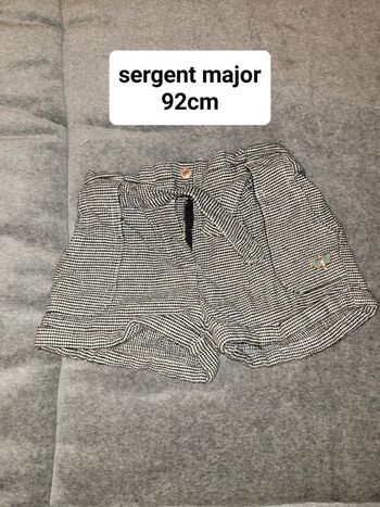 Short à carreaux 92cm