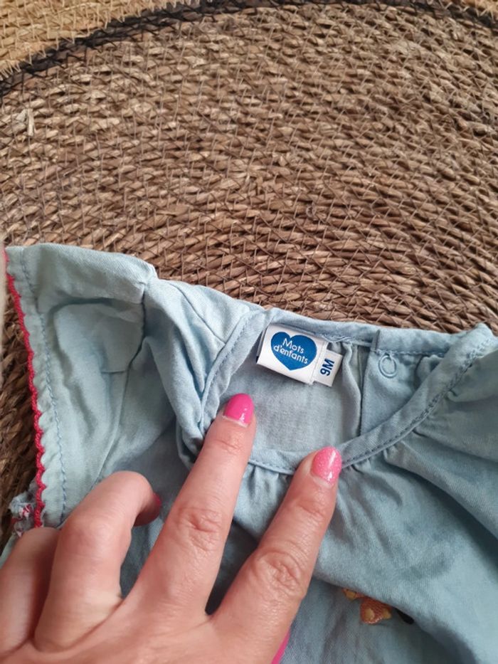 Jolie robe été taille 9 mois - photo numéro 4