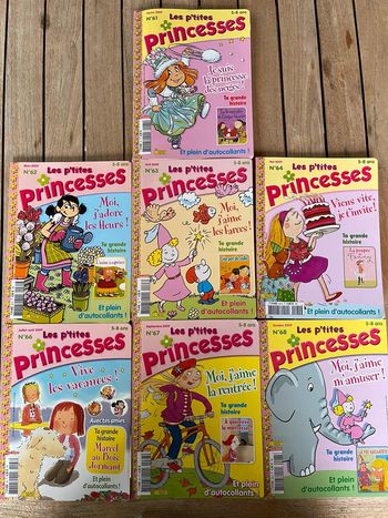 albums les p’tites princesses