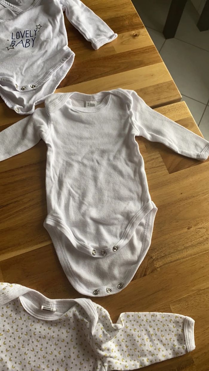 Lot de 6 bodys manches longues - photo numéro 4