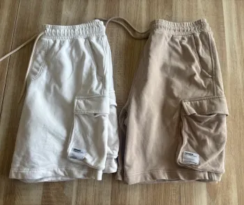 2 short en coton taille M