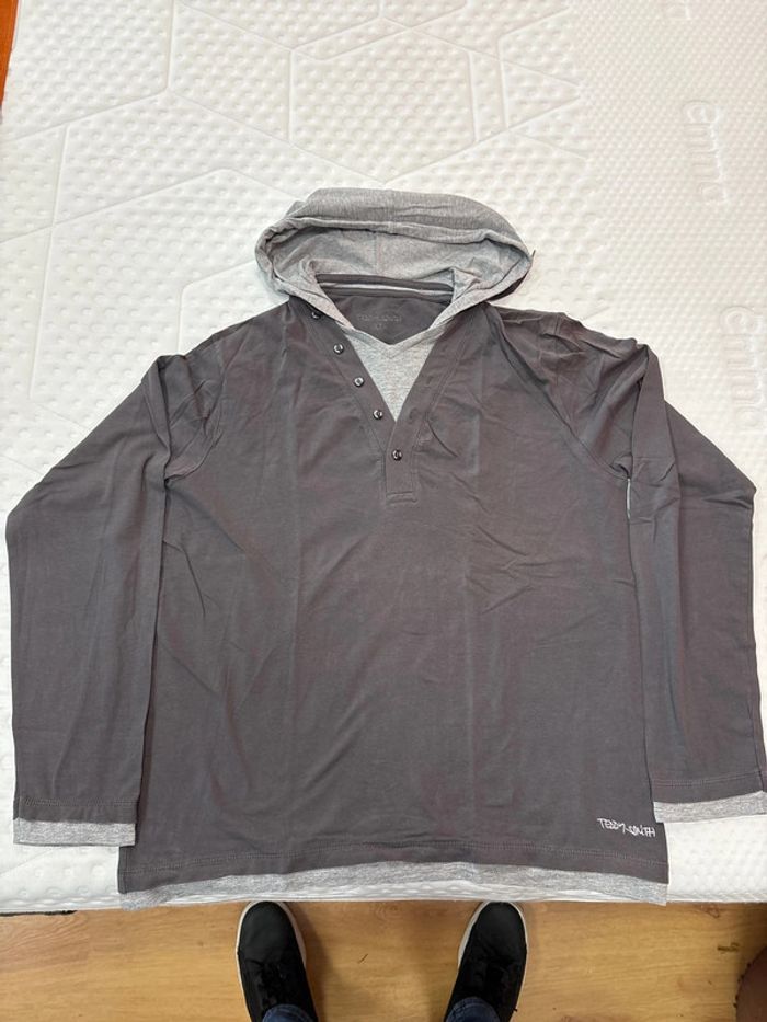 T-shirt à capuche pour homme Teddy smith taille Xl