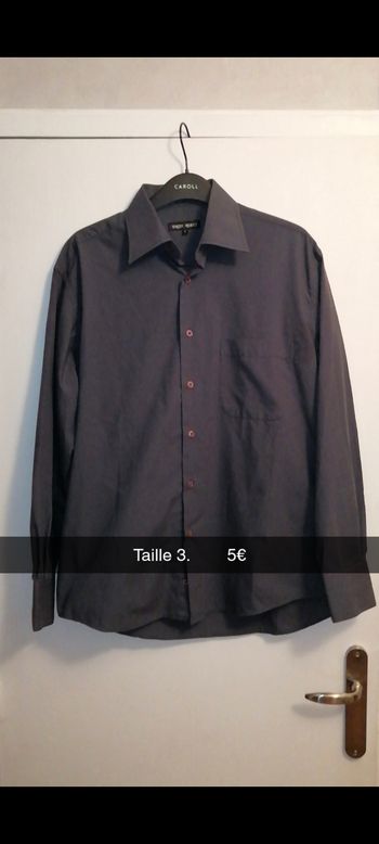 Chemise homme taille 3 