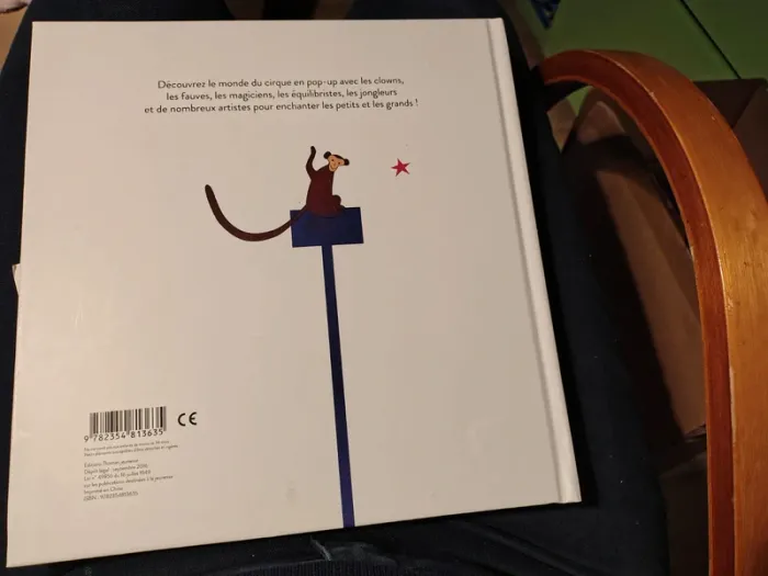 Le cirque livre animé pour enfants et adultes de très belle qualité - photo numéro 2