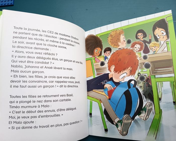 Livre roman enfant Je suis en CE2, Les délégués de classe, Éditions Castor Poche - photo numéro 2