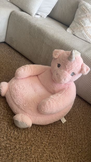 Pouf licorne enfant