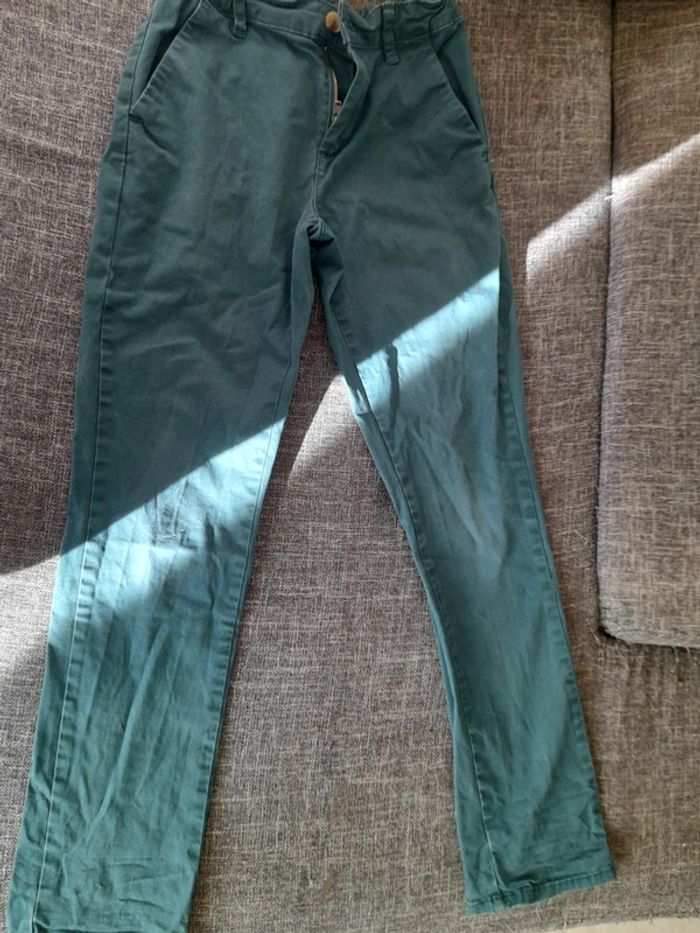 Pantalon vert kiabi - photo numéro 2