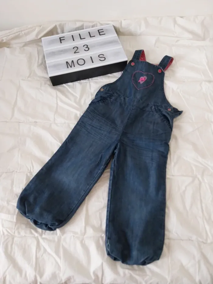 Salopette fille 23 mois Orchestra