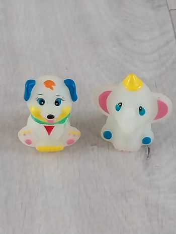 Lot de 2 figurines lucioles